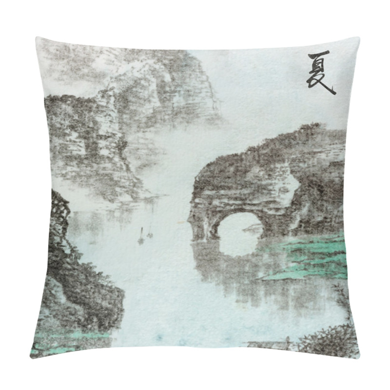 Personality  Summer Landscape Pillow Covers