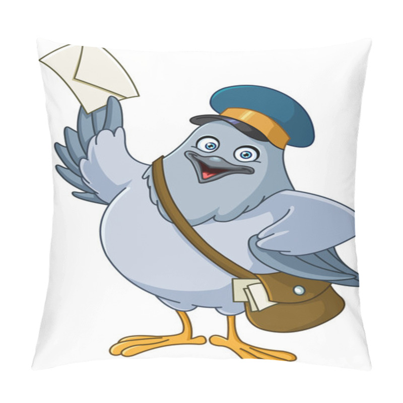 Personality  Carrier Pigeon Cartoon Pillow Covers