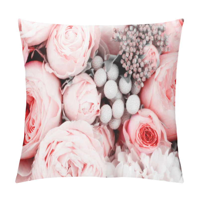 Personality  Beutiful Bouquet Of Flowers Pillow Covers