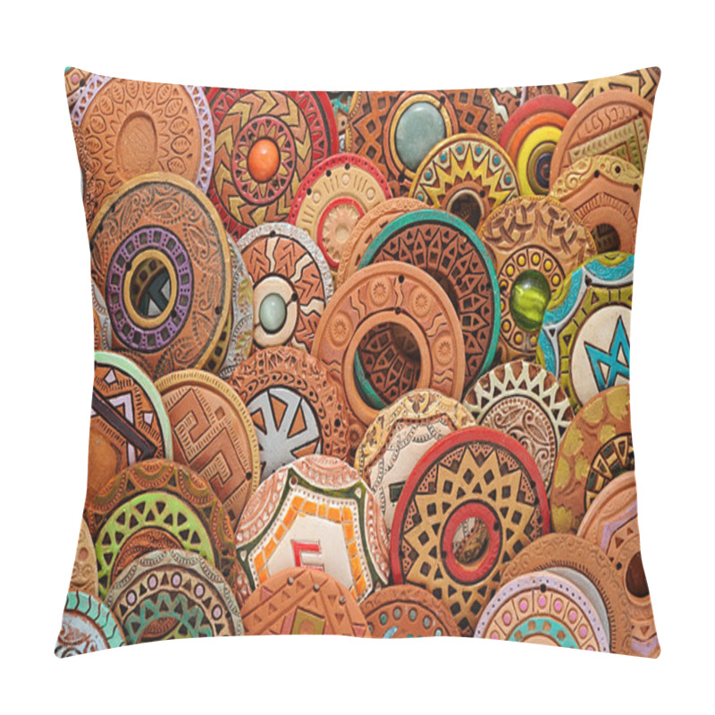 Personality  Ethnic Clay Jewelry Pillow Covers