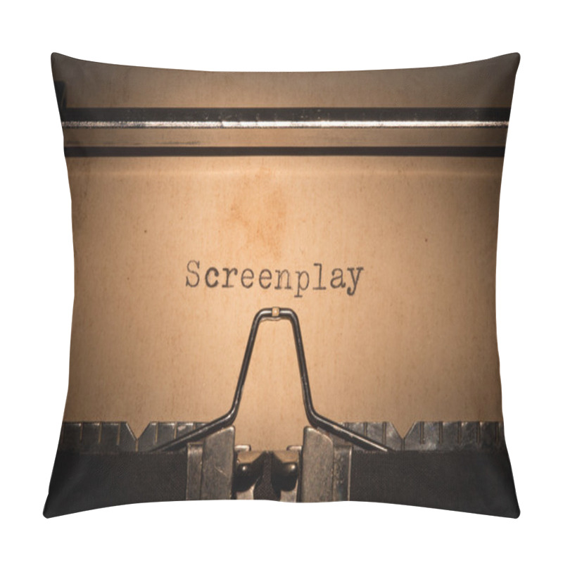 Personality  Old Typing Machine Pillow Covers