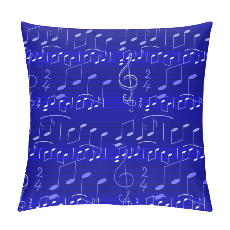 Personality  Seamless Music Pattern Pillow Covers