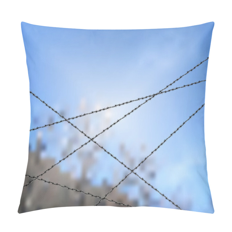 Personality  Barb Wire Brush Pillow Covers