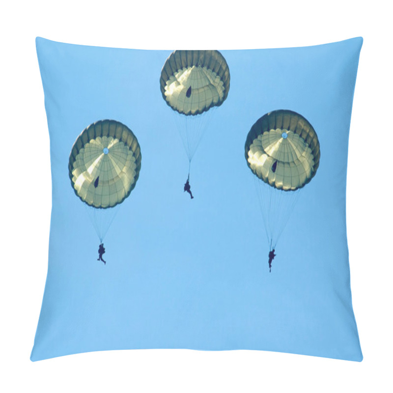 Personality  Three Paratroopers Pillow Covers