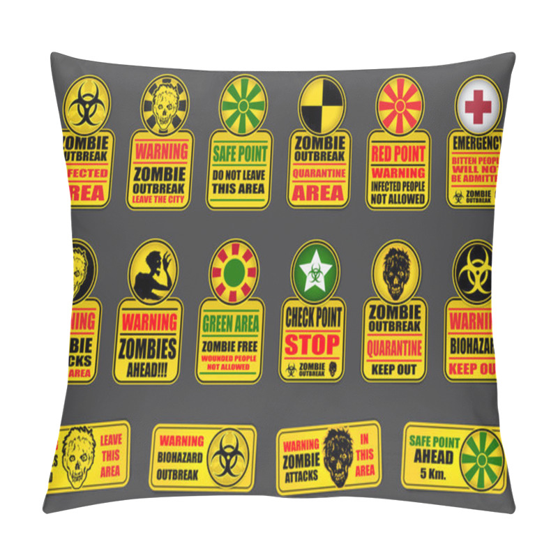 Personality  Zombie Apocalypse Pillow Covers