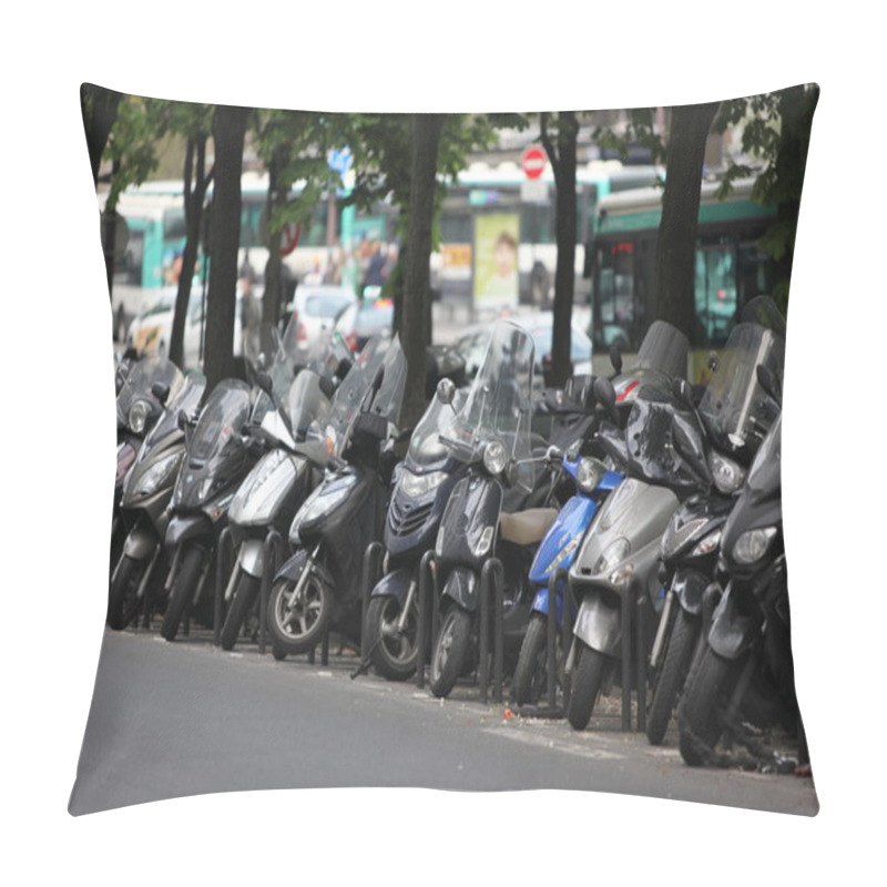 Personality  Street Scene In Paris Pillow Covers