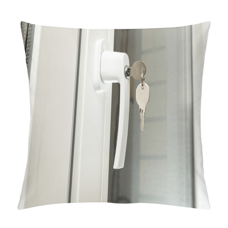 Personality  Handle Plastic Windows Pillow Covers