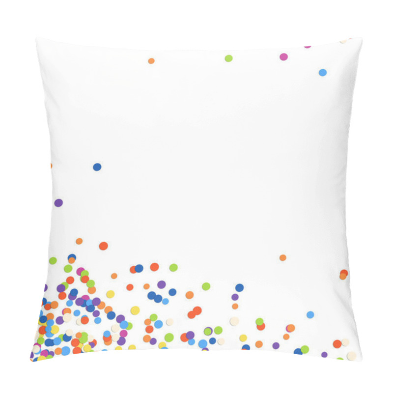 Personality  Background Confetti Bottom Left Corner Pillow Covers