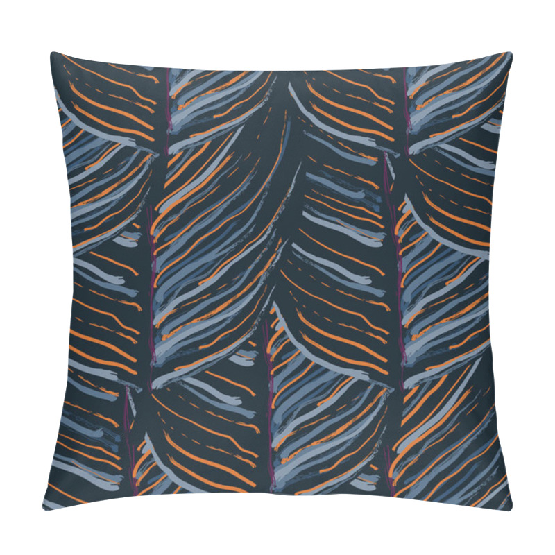 Personality  Tropical Leaf. Modern Motif. Jungle Print. Foliage Pillow Covers