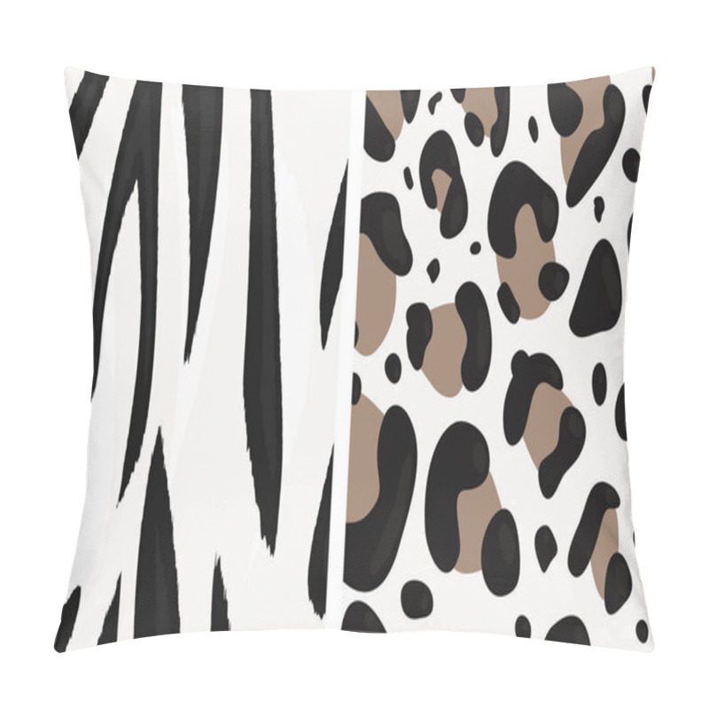 Personality  Vector Animal Print Pillow Covers