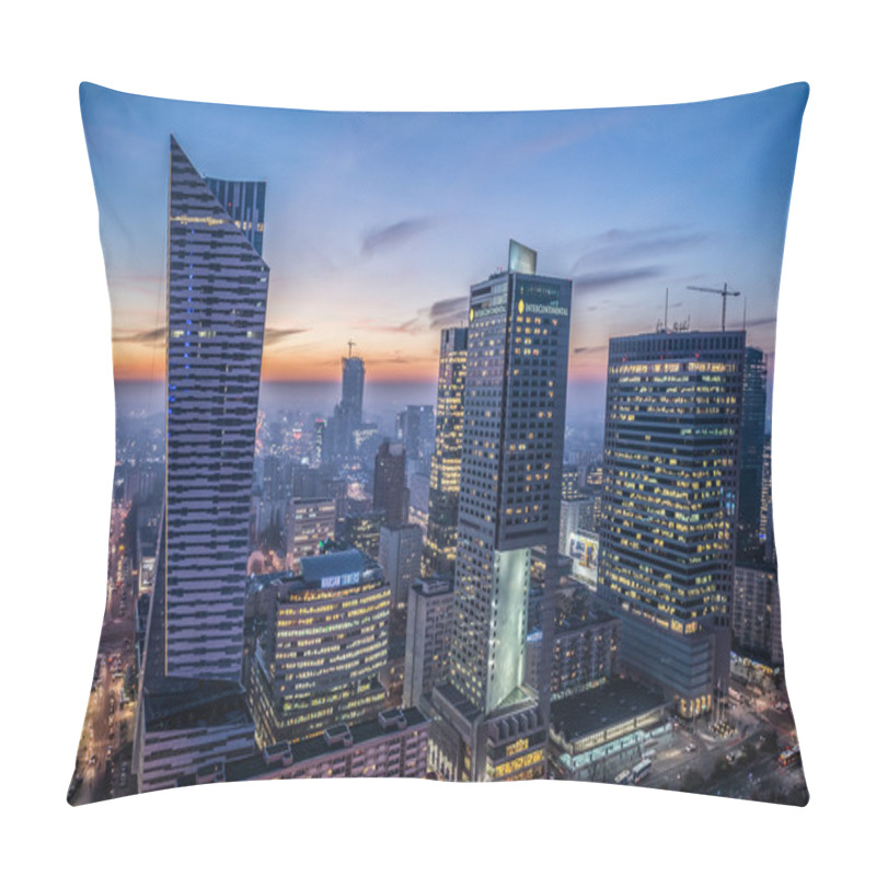 Personality  View In Warsaw Pillow Covers