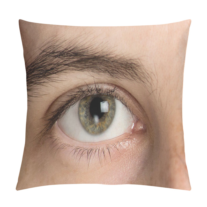 Personality  Close Up Man Eye Pillow Covers