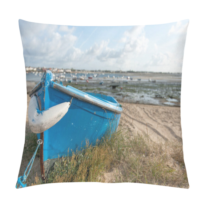 Personality  Blue Boat Pillow Covers