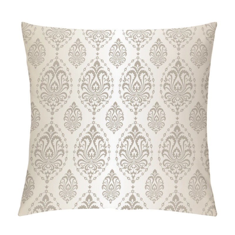 Personality  Seamless Silver Pattern Pillow Covers