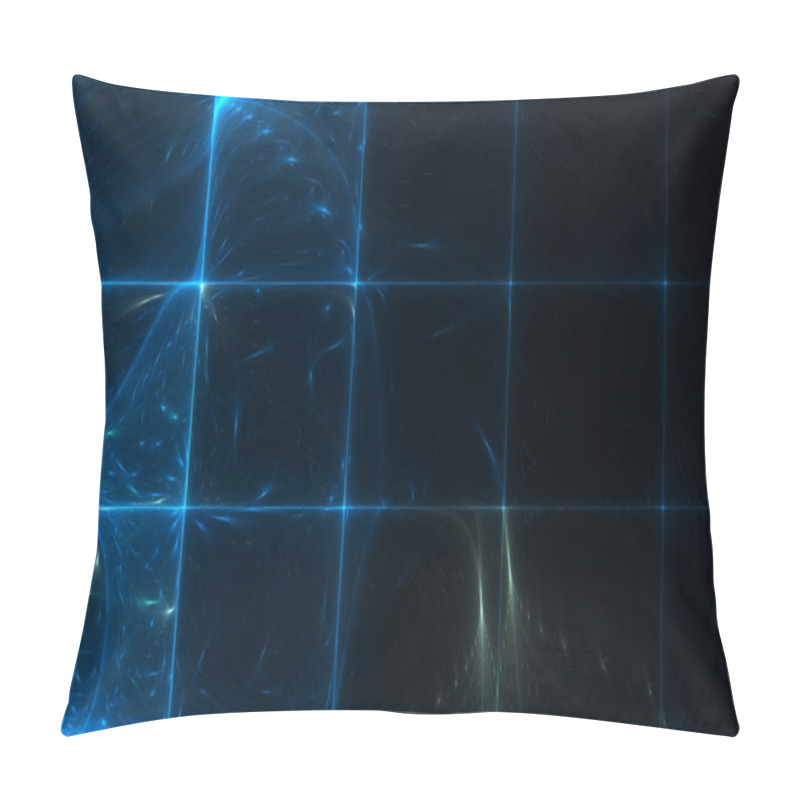 Personality  Abstract Science Or Technology Background Pillow Covers