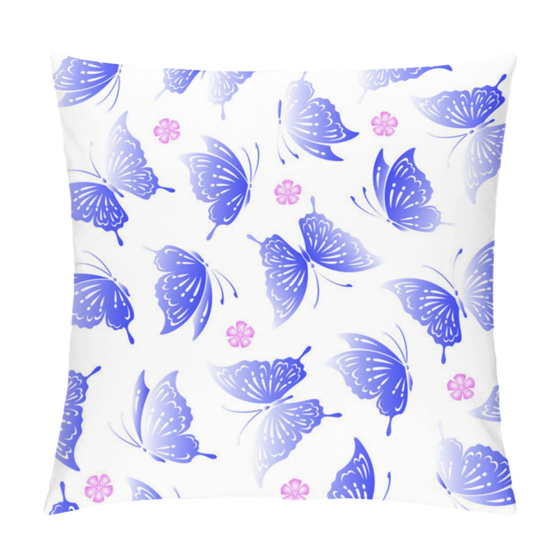 Personality  Japanese Butterfly Pattern Pillow Covers