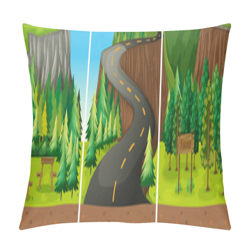 Personality  Forests Pillow Covers