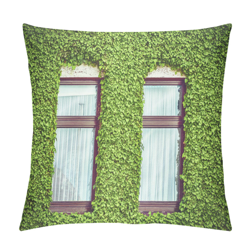 Personality  Windows Among Ivy Pillow Covers