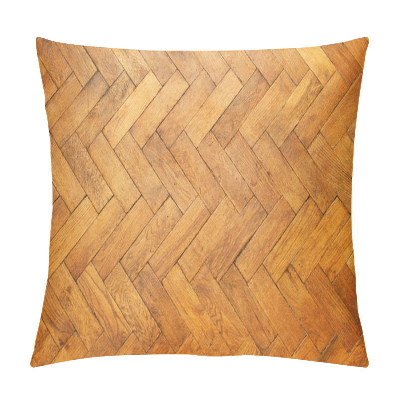 Personality  Parquet Texture Photo Pillow Covers