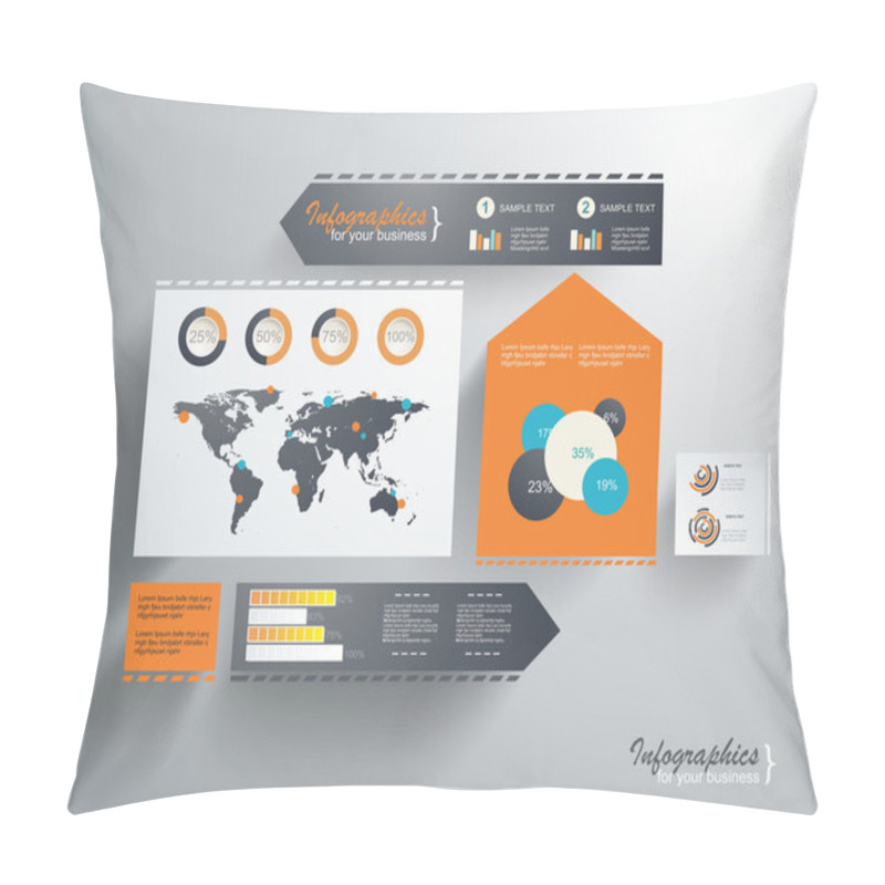 Personality  Modern Web Site Layout. Pillow Covers