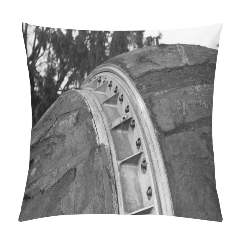 Personality  Fragment Of Lander Topographical Satellite. Pillow Covers