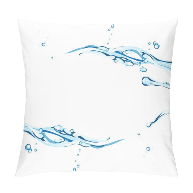 Personality  Water Splash Pillow Covers