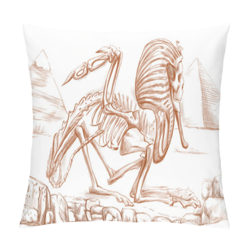 Personality  Legendary Animals And Monsters: SPHINX Pillow Covers