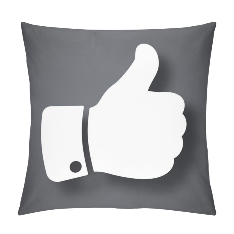 Personality  Thumb Up Icon Pillow Covers