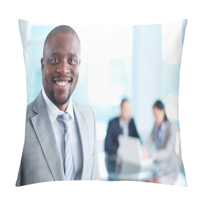 Personality  African-American Business Leader Pillow Covers