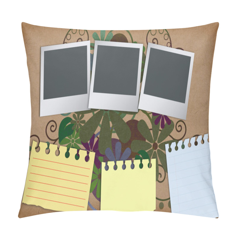 Personality  Textural Background Grunge. Pillow Covers