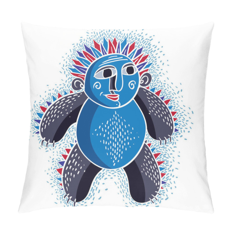 Personality  Icon Of Character Monster  Pillow Covers