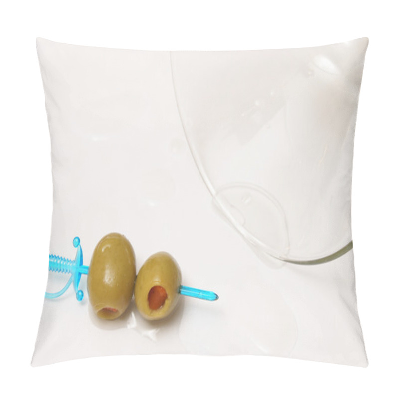 Personality  Spilled Martini Pillow Covers