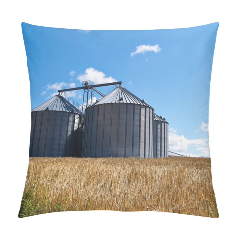 Personality  Farm Grain Silo Pillow Covers