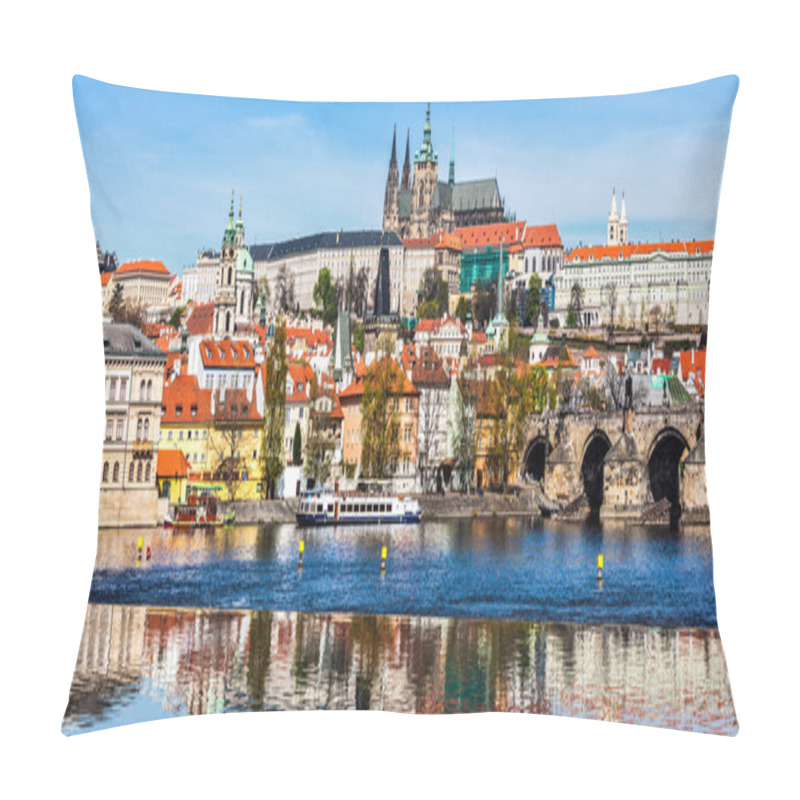 Personality  Gradchany Prague Castle And St. Vitus Cathedral Pillow Covers