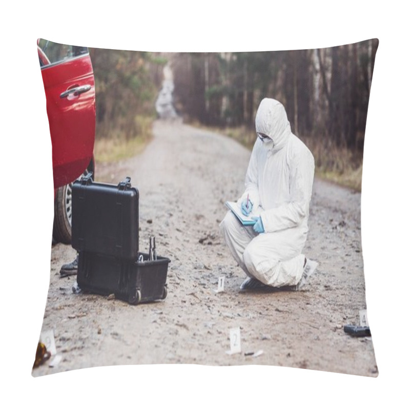 Personality  Crime Scene Investigation - Collecting Evidence Pillow Covers