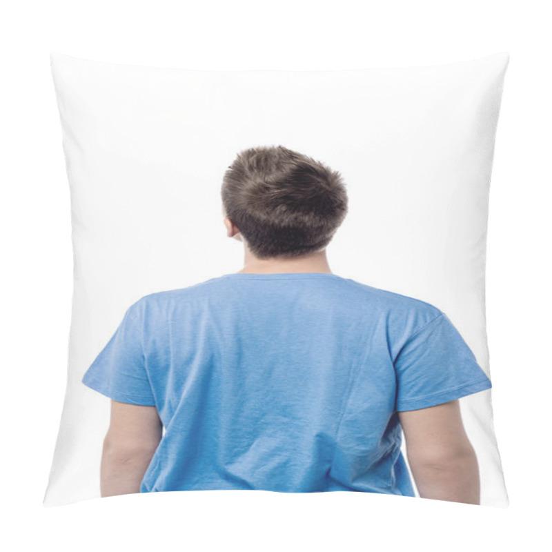 Personality  Casual Man From Back Pillow Covers