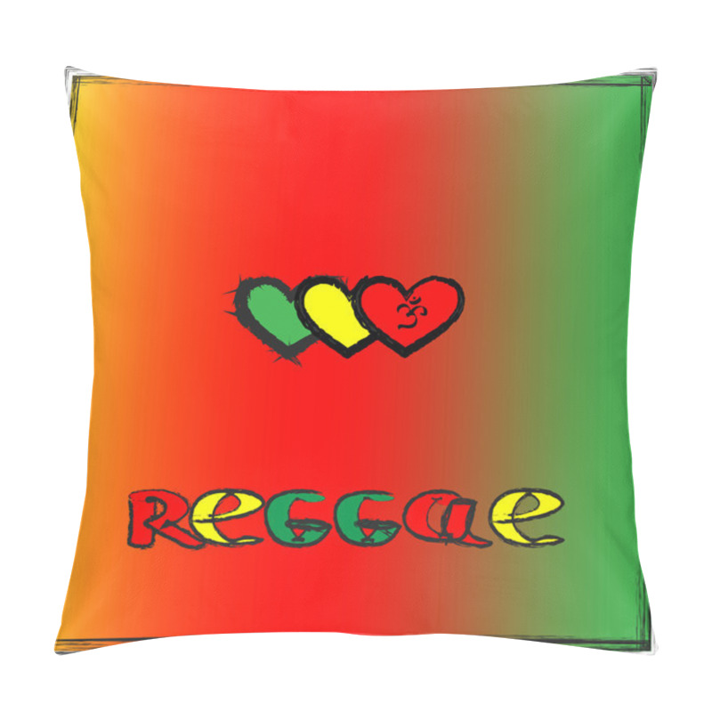 Personality  Love Of Reggae Music Pillow Covers