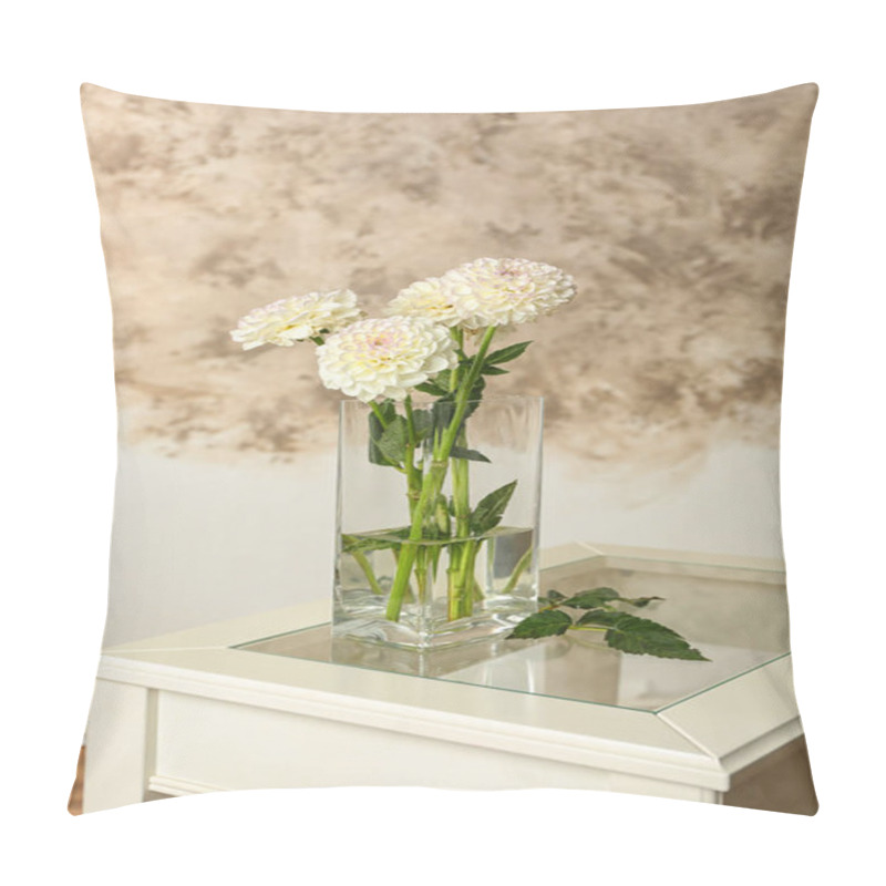 Personality  Beautiful Dahlia Flower Pillow Covers