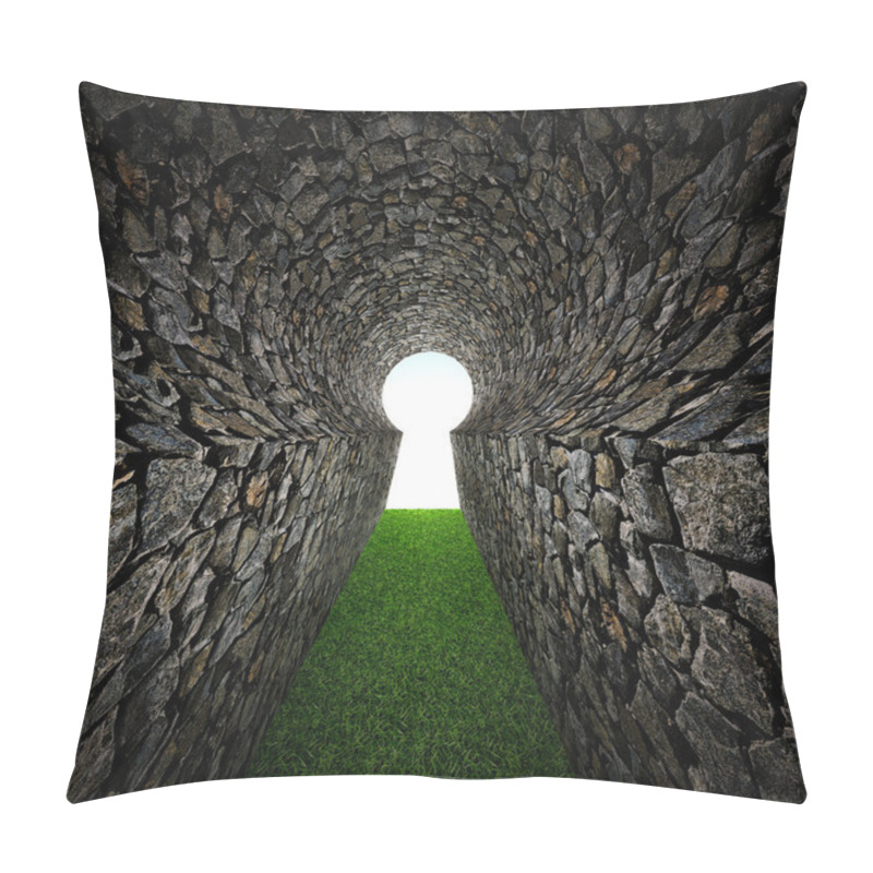 Personality  Stone Keyhole Pillow Covers