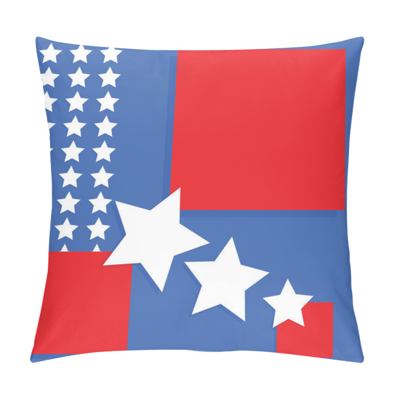 Personality  USA Background Pillow Covers