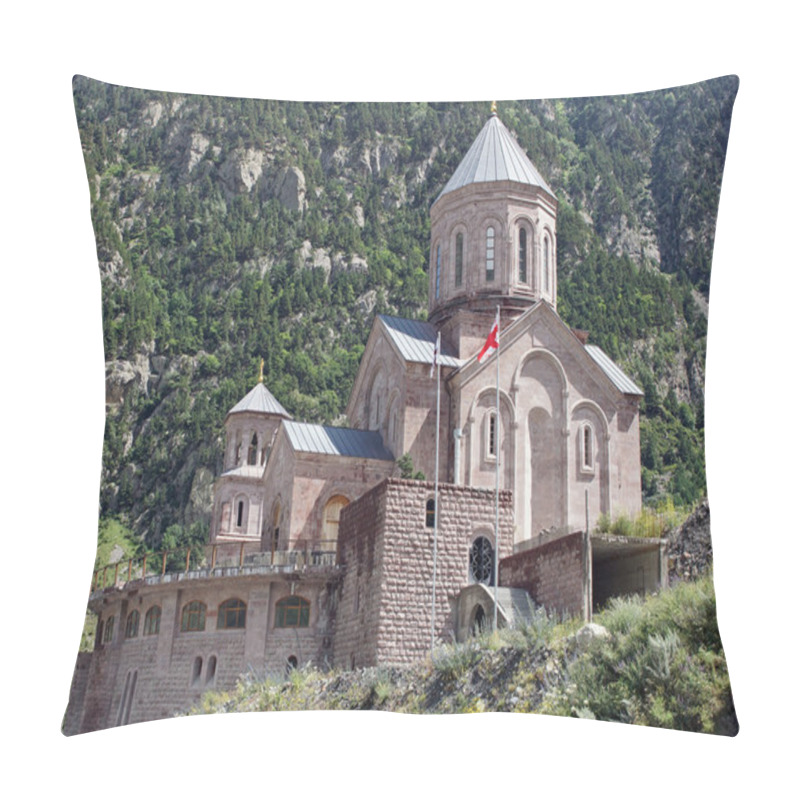 Personality  Church, Darial Gorge, Georgian Military Road, Georgia Pillow Covers