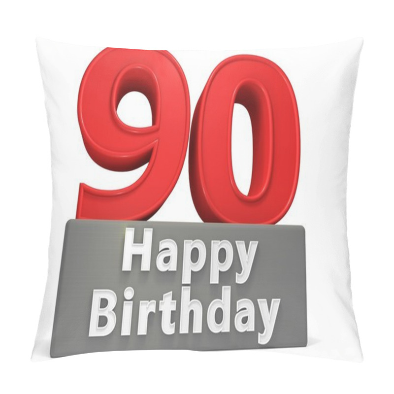 Personality  Big Happy Birthday Pillow Covers