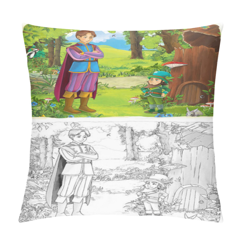 Personality  Cartoon Fairy Tale Pillow Covers