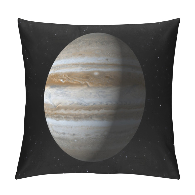 Personality  Planet Jupiter With NASA Textures Pillow Covers