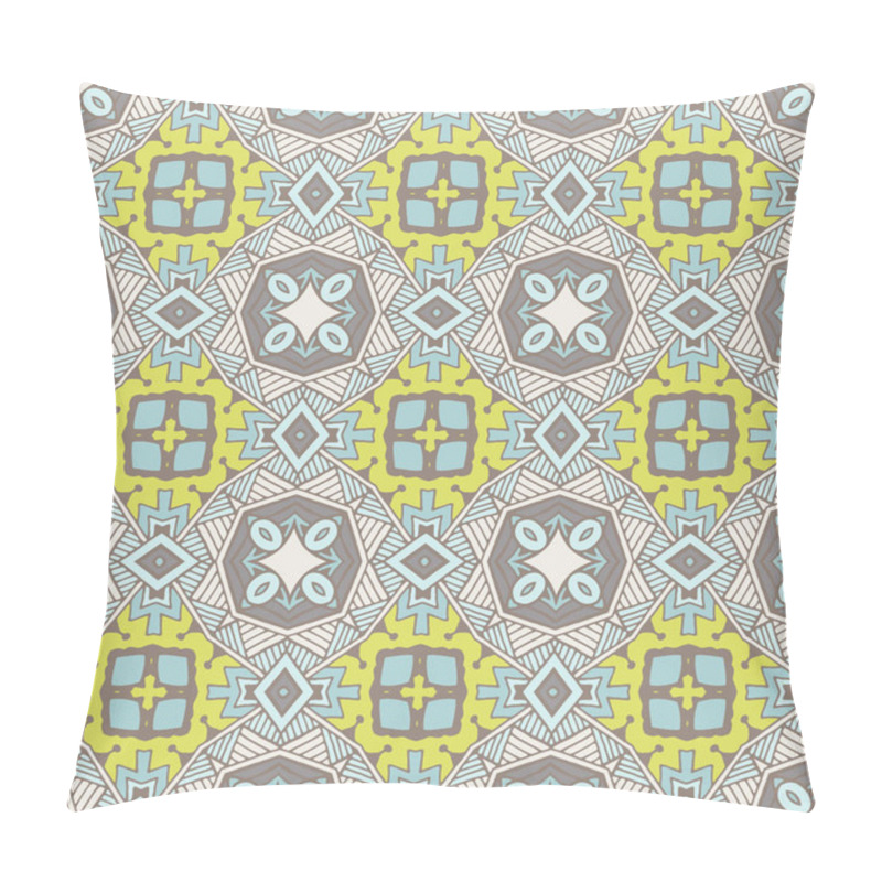 Personality  Seamless Abstract Tiled Pattern Vector. Pillow Covers