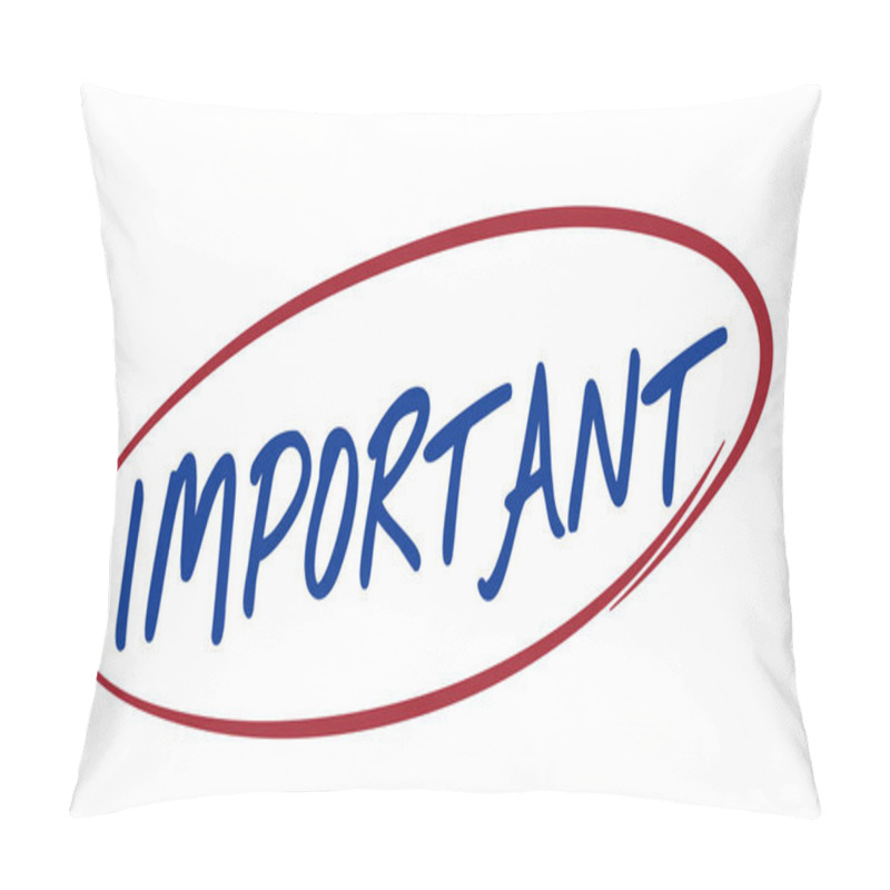 Personality  Graphic Text And Important Concept Pillow Covers