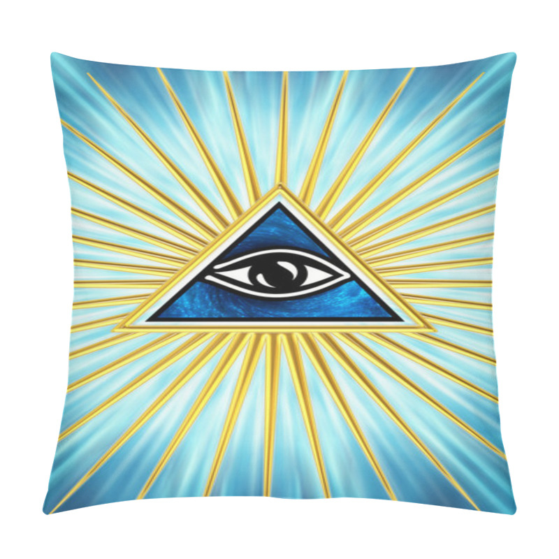 Personality  Eye Of Providence - All Seeing Eye Of God Pillow Covers