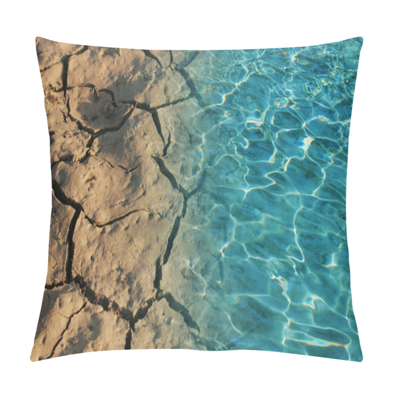 Personality  Water And Dry Soil Pillow Covers