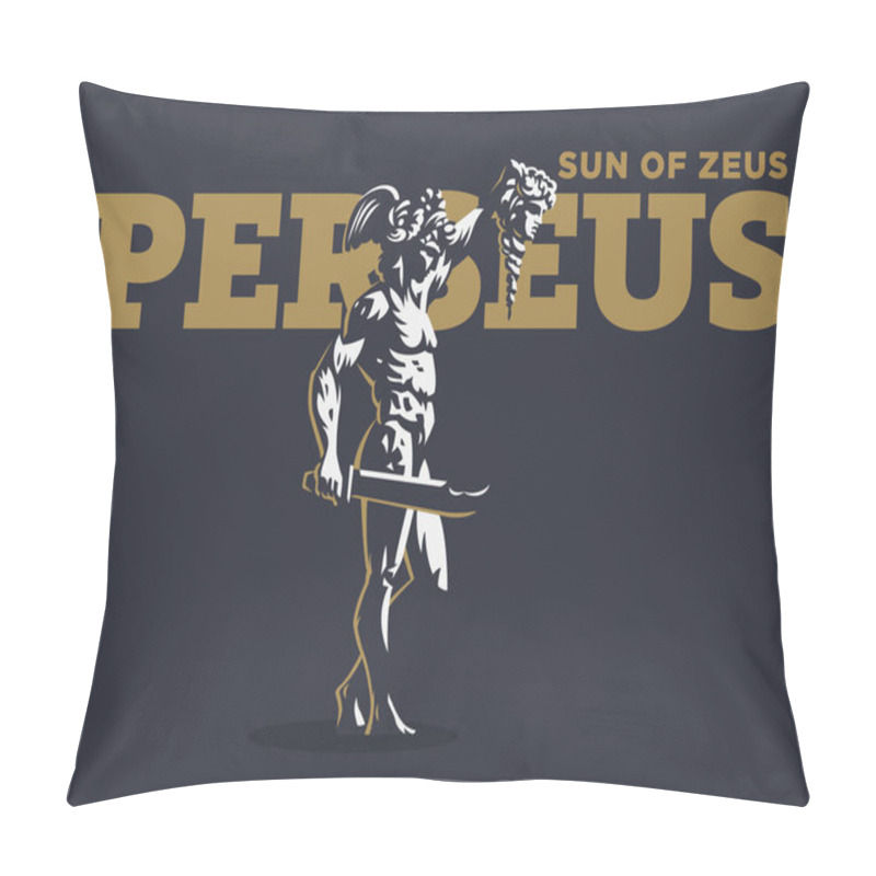 Personality  Perseus With The Head Of Medusa.  Pillow Covers