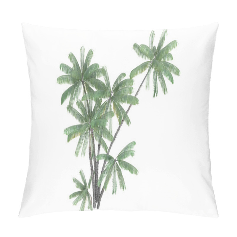 Personality  Nibung Palm Or Oncosperma Tigillarium Pillow Covers